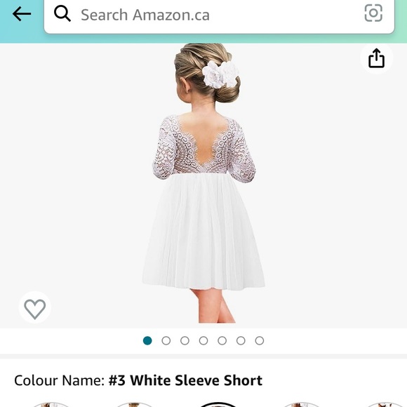 Baby and toddler flower girl dresses - Picture 2 of 4